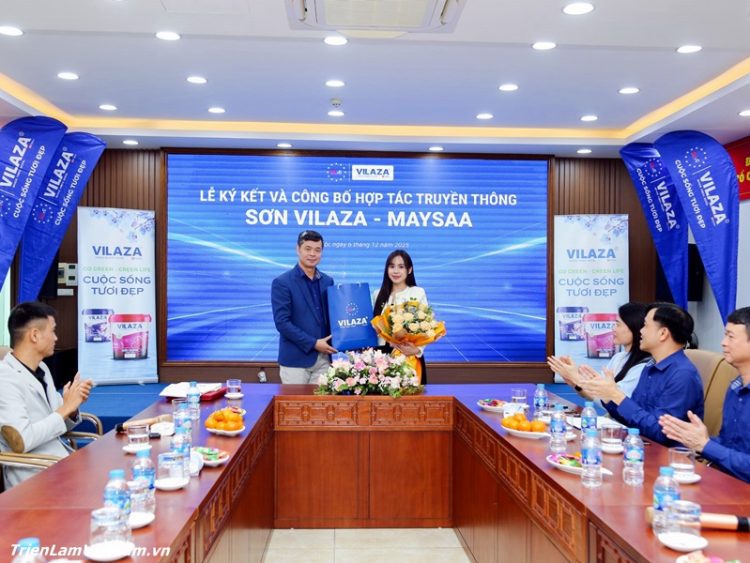 Lễ ký kết hợp tác giữa Maysaa và Sơn Vilaza – Thương hiệu sơn lâu đời của Việt Nam 23 Le ky ket hop tac giua Maysaa va Son Vilaza – Thuong hieu son lau doi cua Viet Nam 1