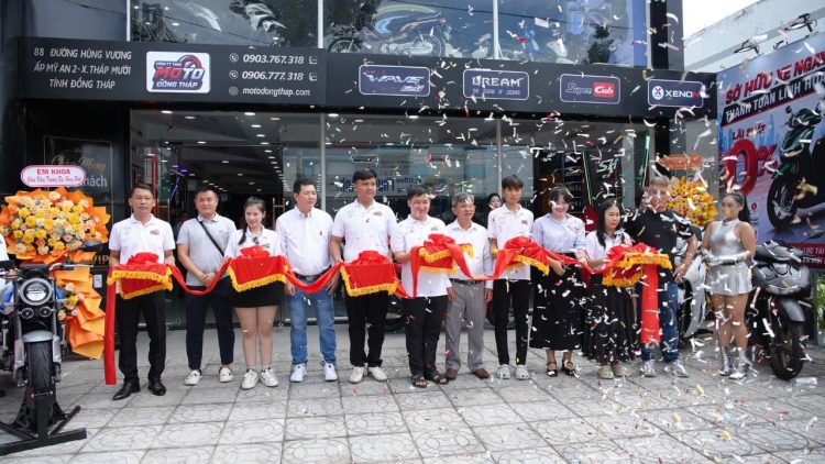 Moto Đồng Tháp chính thức khai trương showroom xe máy cao cấp tại Đồng Tháp