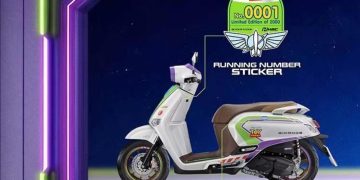 Từ Toy Story đến đời thực: Honda biến Buzz Lightyear thành một chiếc scooter phiên bản giới hạn 20 Honda Giorno+ Buzz Lightyear